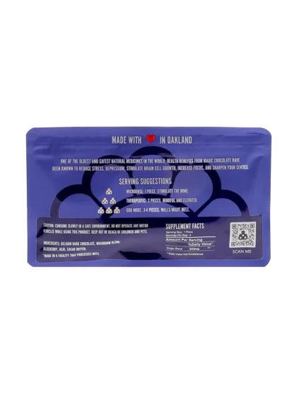Blueberry Jam Polkadot Mushroom Chocolate Truffles 4 Half Gram Best Price