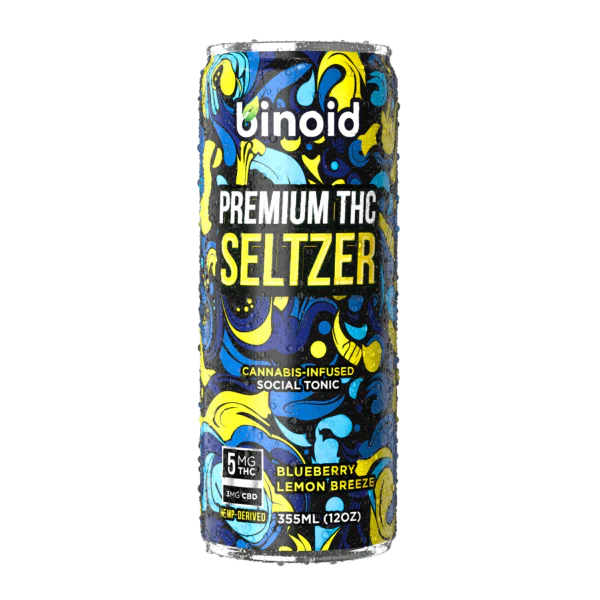 Binoid | THC + CBD Good Vibes Seltzers 320mg - 4ct Pack