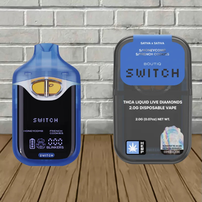 Boutiq Switch V4 THC-A Disposable Vape 2G