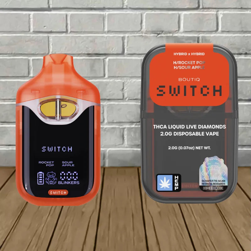 Boutiq Switch V4 THC-A Disposable Vape 2G