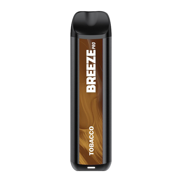 Tobacco Breeze Pro 2000 Puff Count DISPOSABLE VAPE