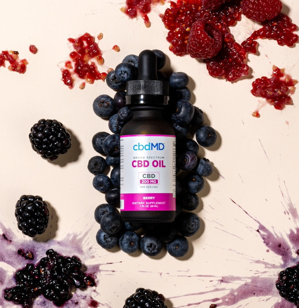 cbdMD Broad Spectrum CBD Oil Tincture