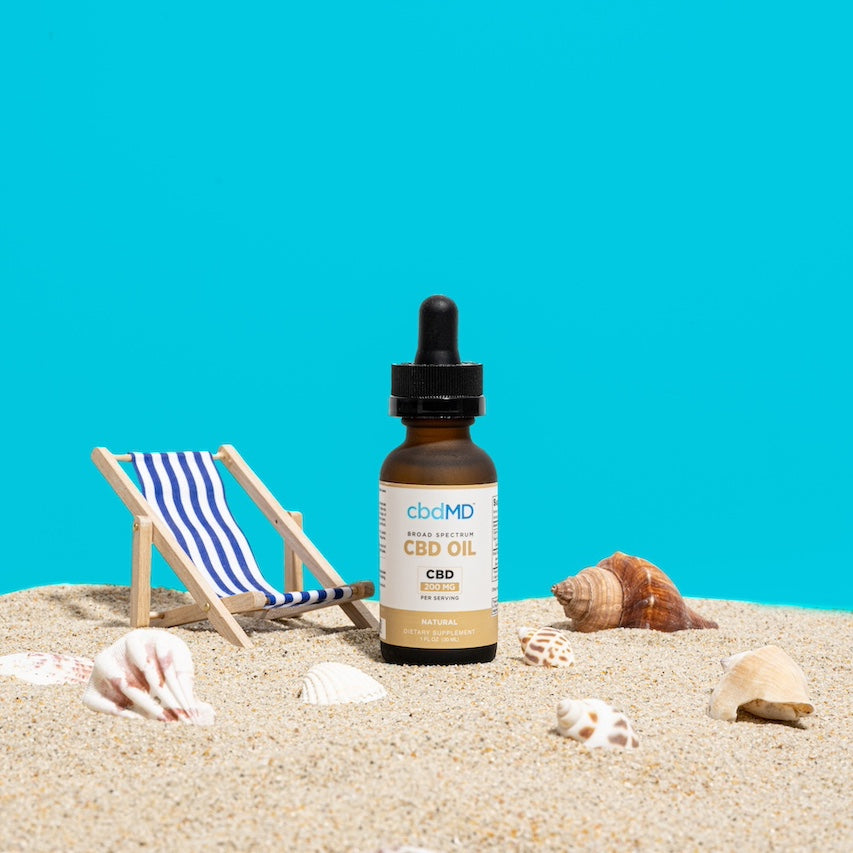 cbdMD Broad Spectrum CBD Oil Tincture