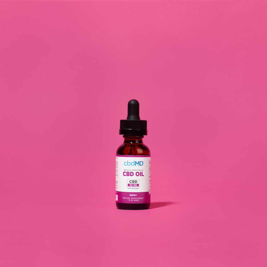 cbdMD Broad Spectrum CBD Oil Tincture