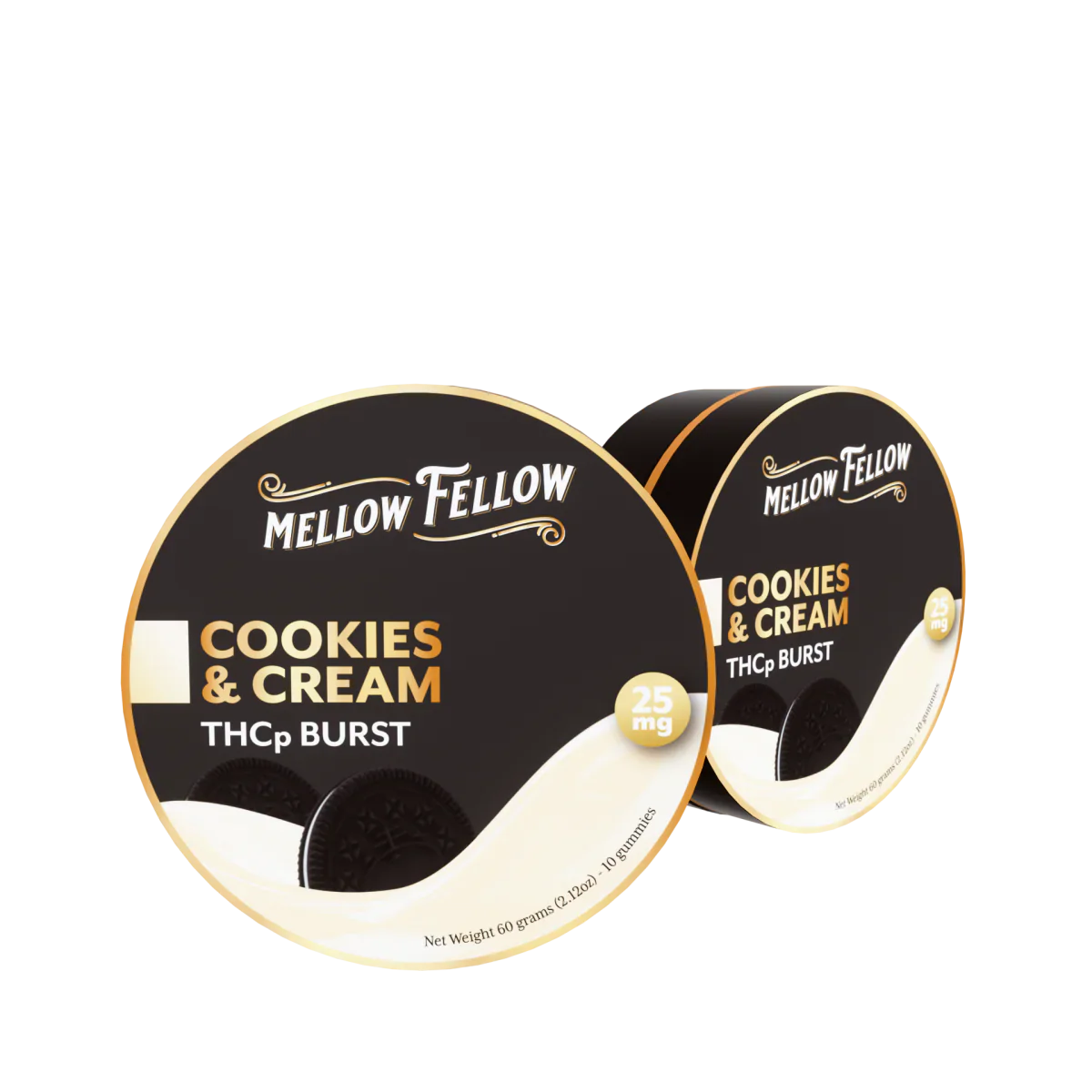 Mellow Fellow THCp Bursts Edibles - Cookies & Cream - 25mg Best Price