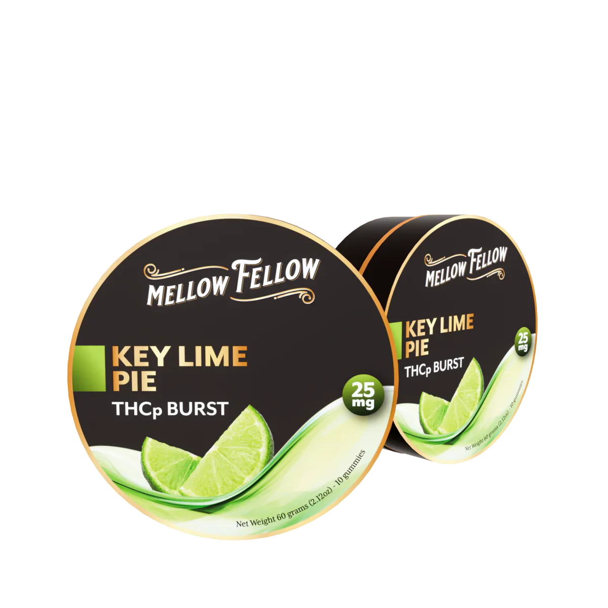 Mellow Fellow THCp Bursts Edibles - Key Lime Pie - 25mg Best Price