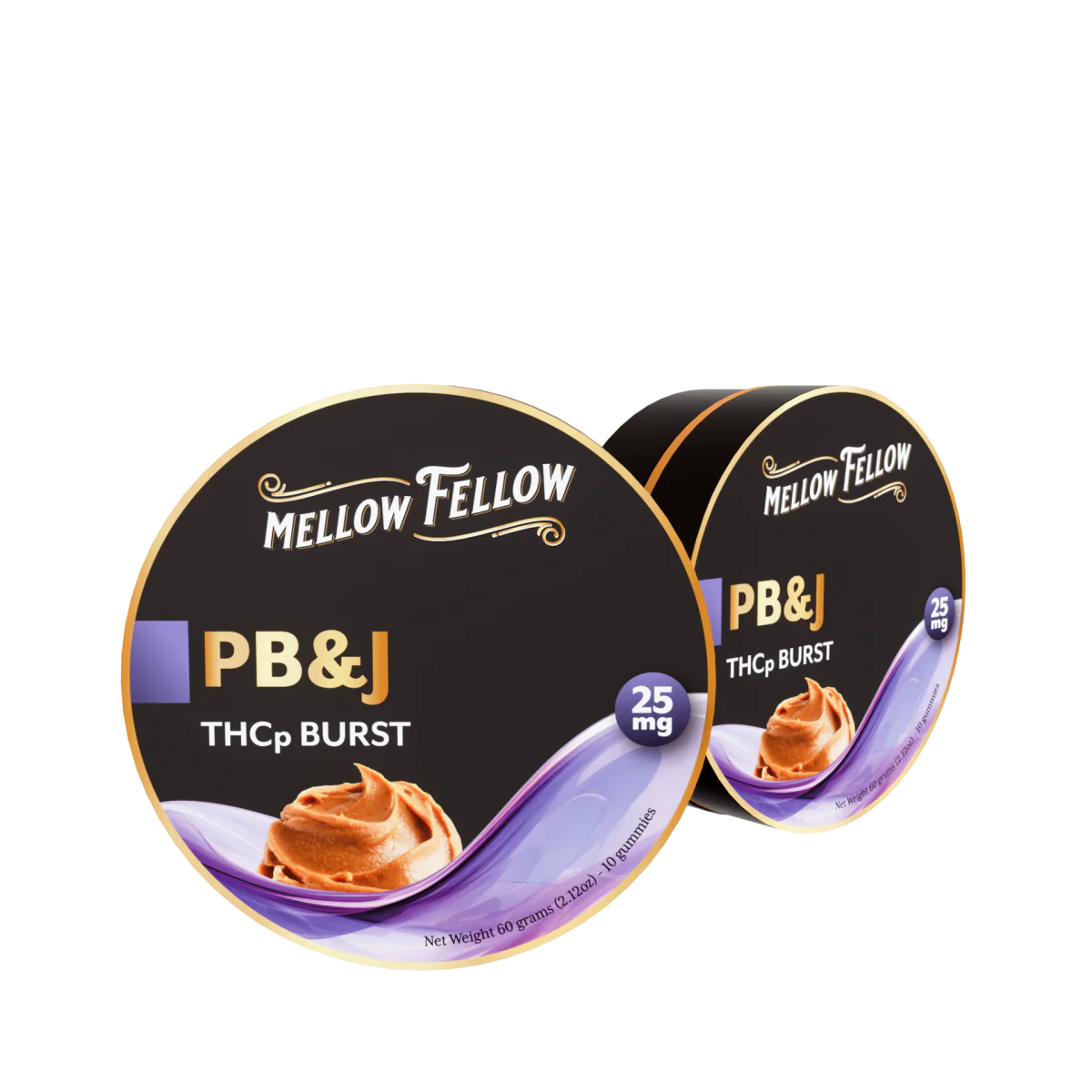 Mellow Fellow THCp Bursts Edibles - PB&J - 25mg Best Price