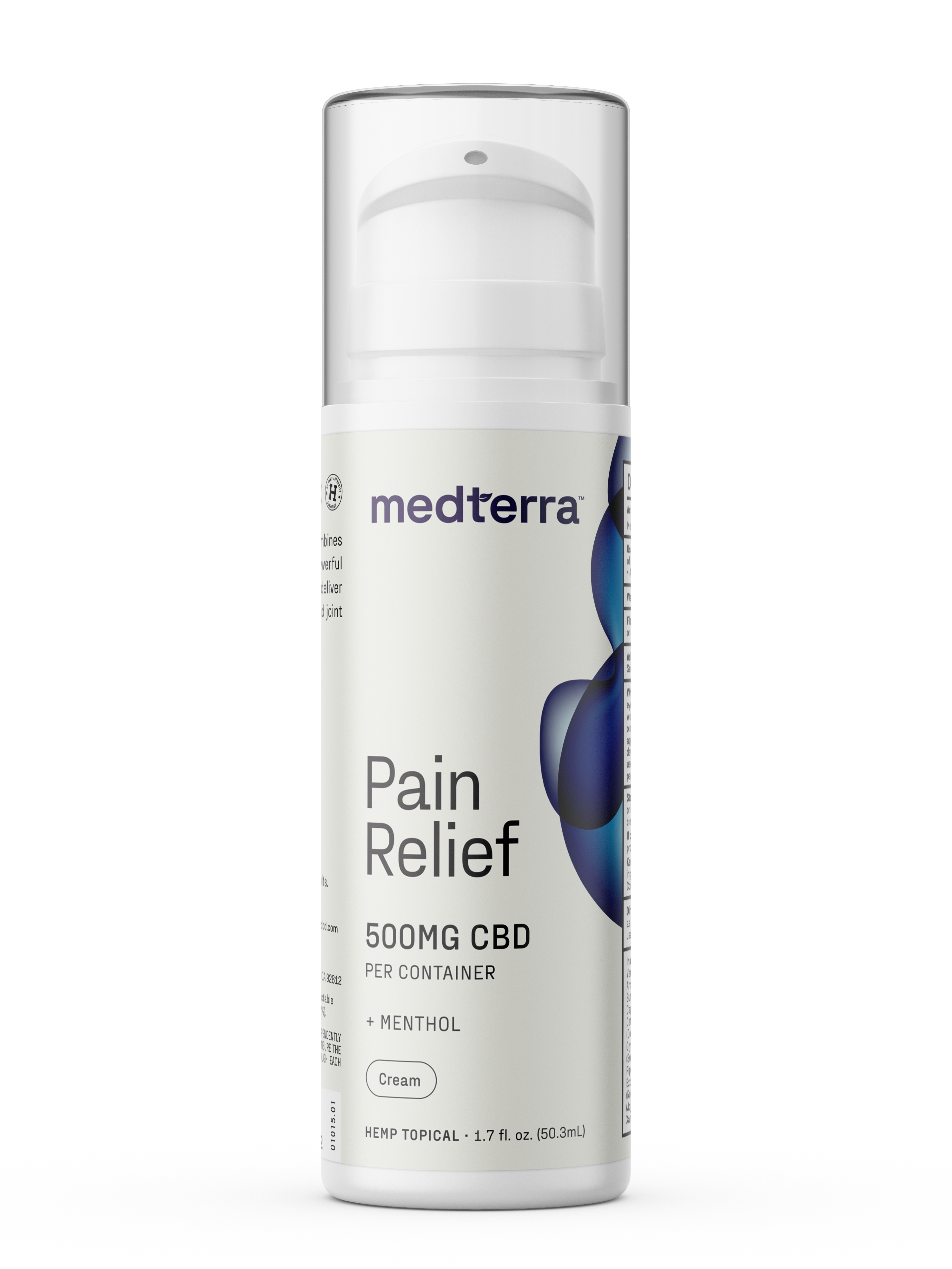 Relieving CBD Cream with Menthol + Arnica- Medterra