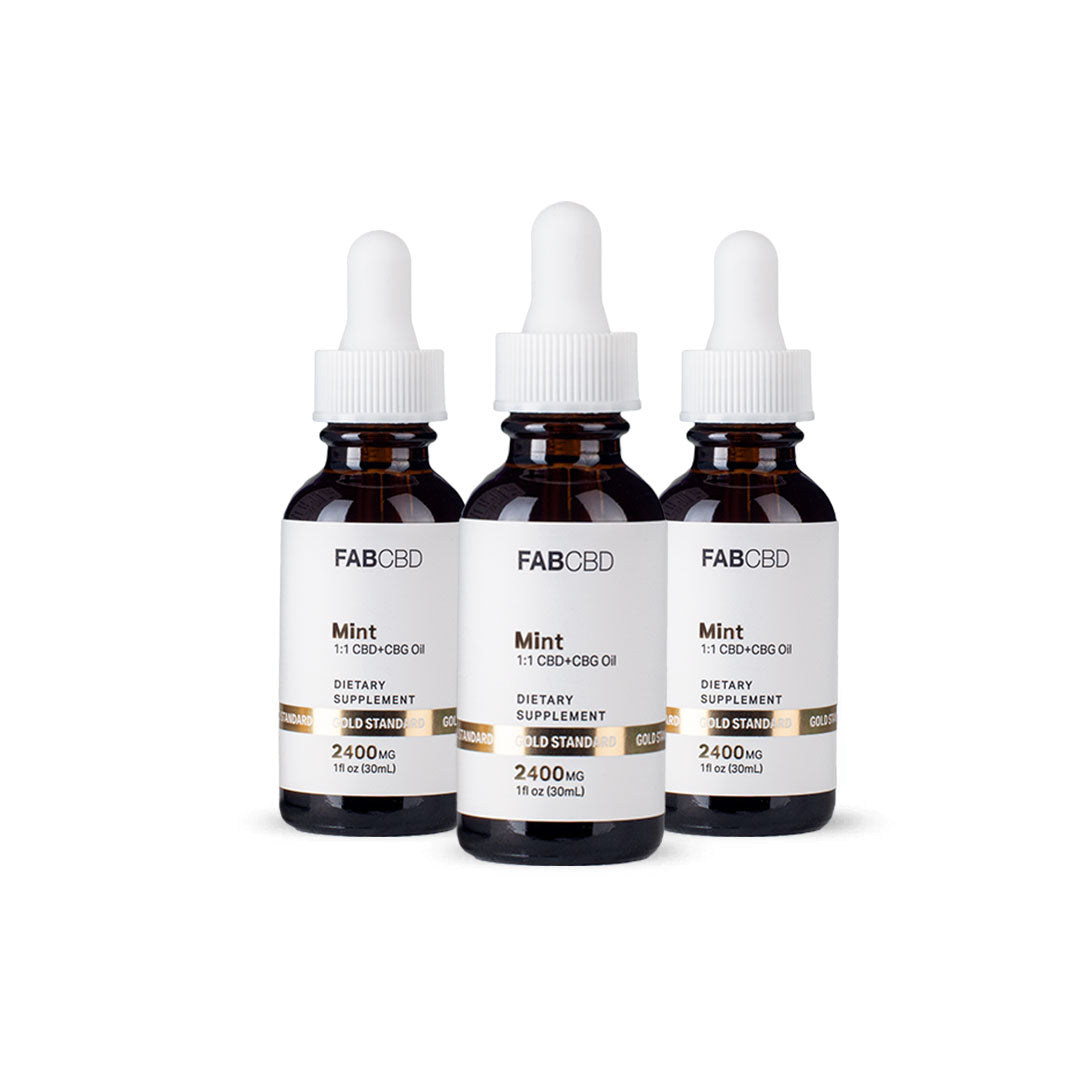 FAB CBD+CBG Oil Mint Flavor Best Price