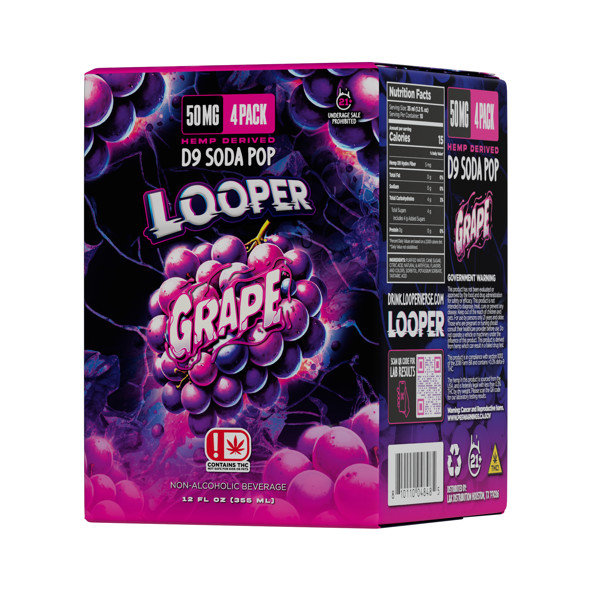 Looper Vape D9 Soda Pop Drinks