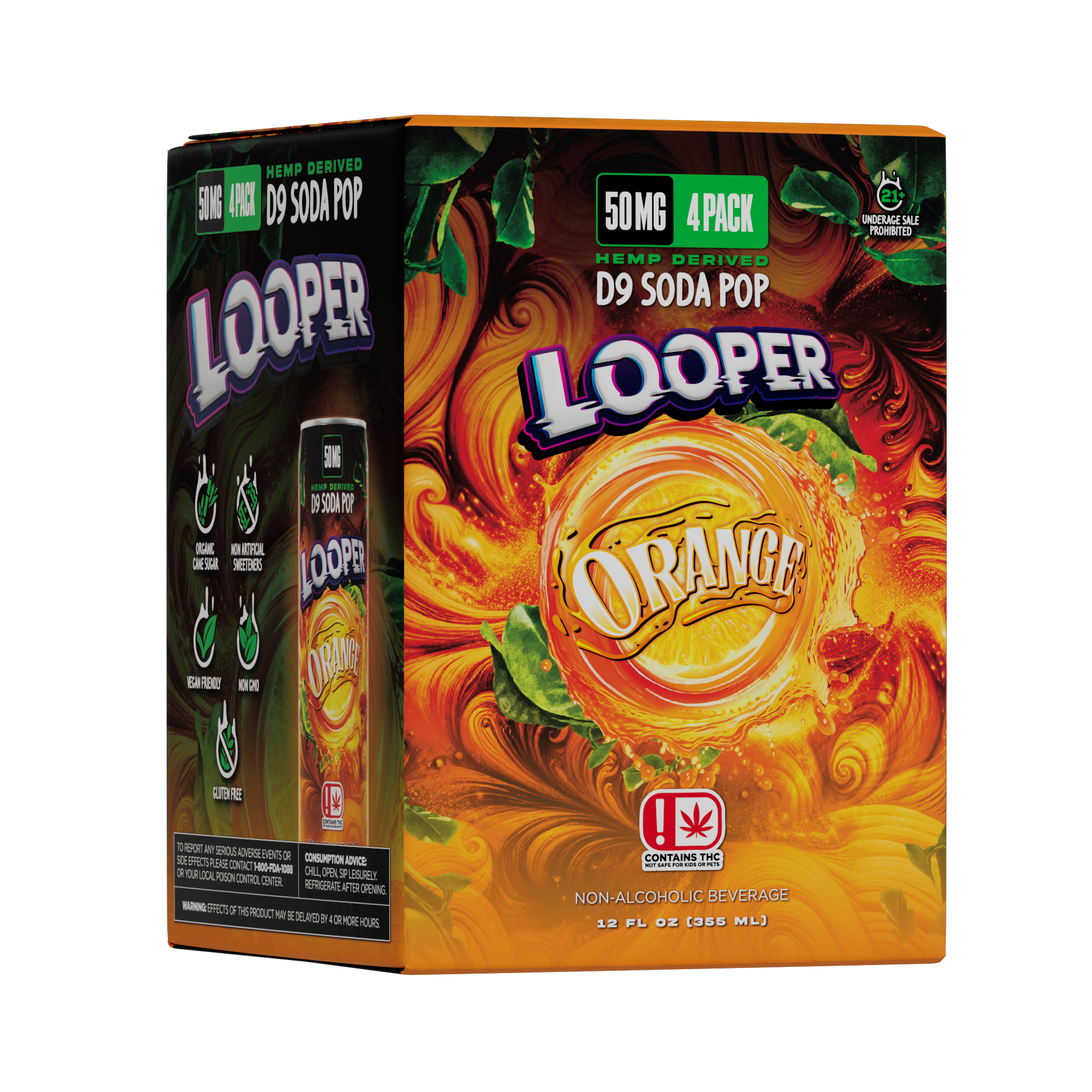 Looper Vape D9 Soda Pop Drinks