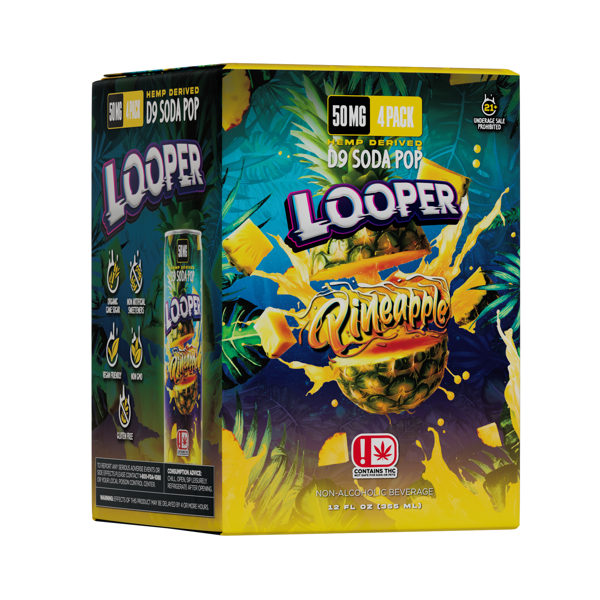 Looper Vape D9 Soda Pop Drinks