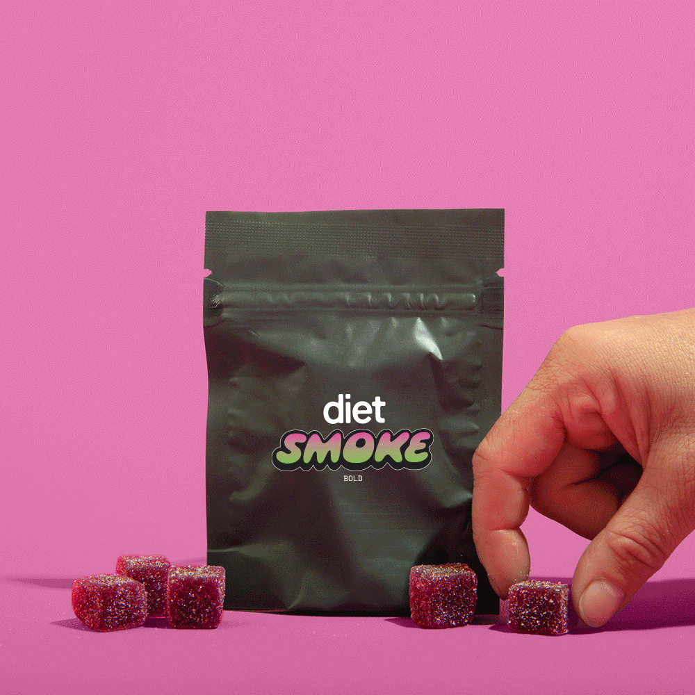 Diet Smoke Cherry Lime Chill Gummies