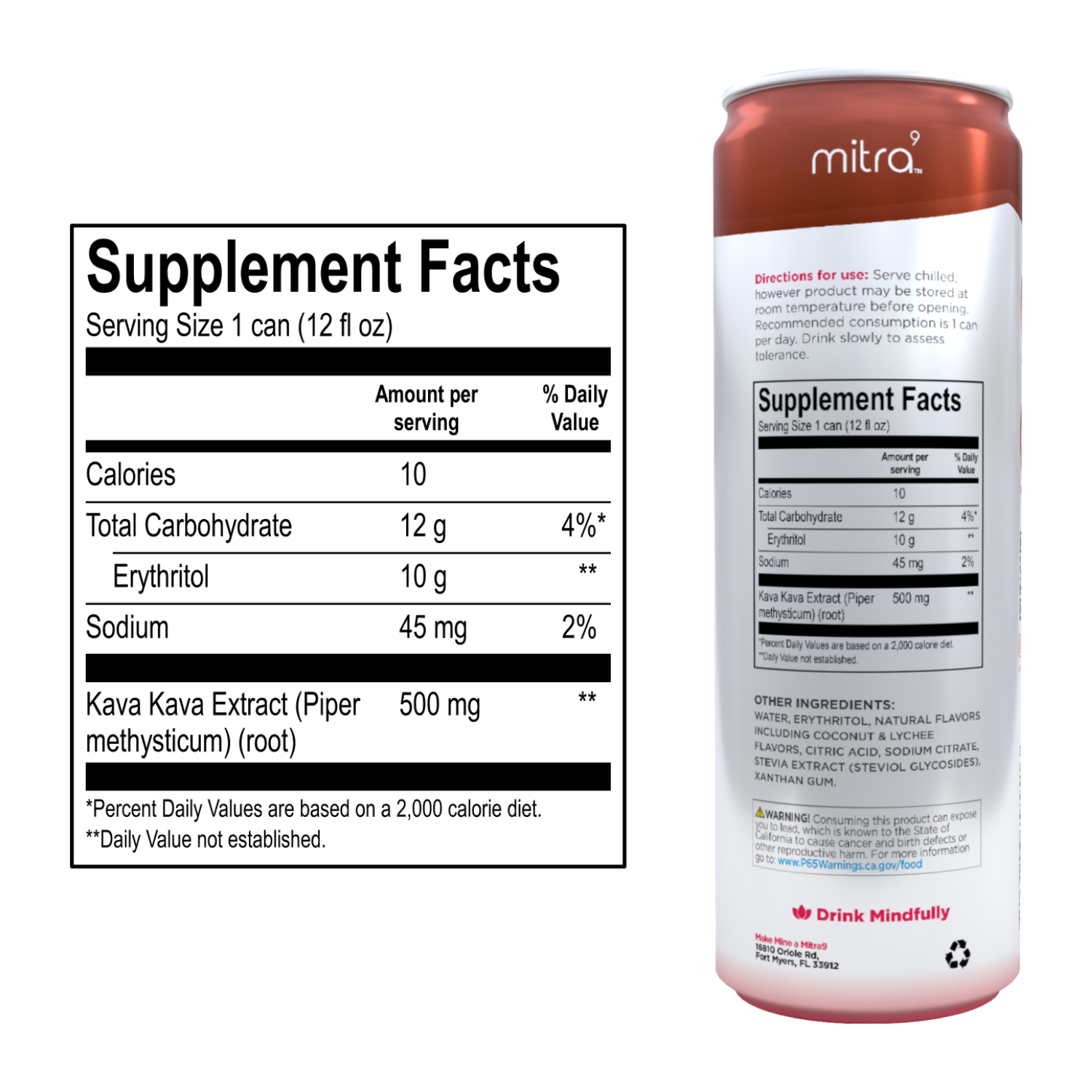 Mitra9 Kava Coconut Lychee