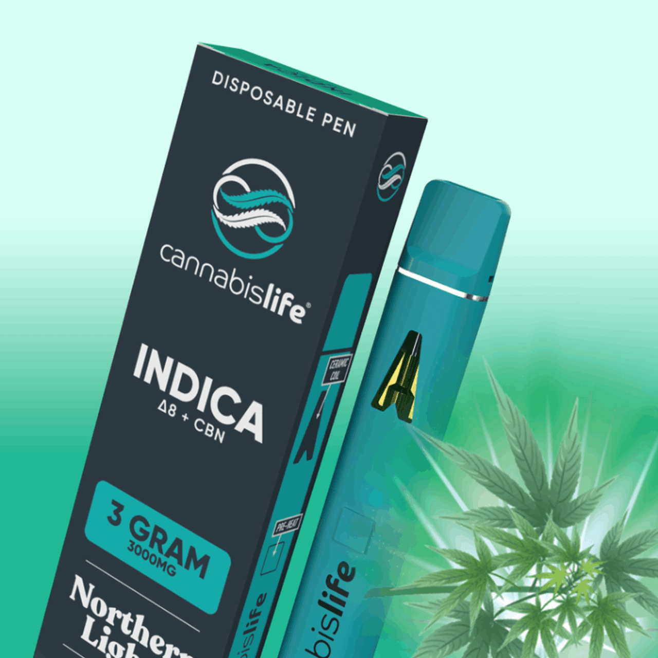 Northern Lights Indica Delta 8 Disposable Vape Pen 3ml Best Price