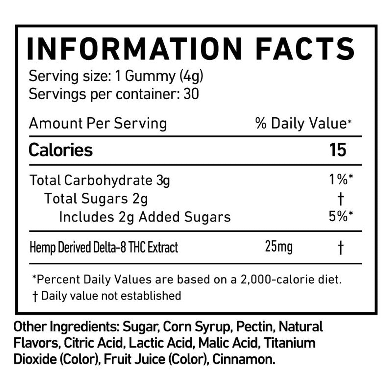 Apple Pie Delta 8 Gummies 30ct 750mg Best Price