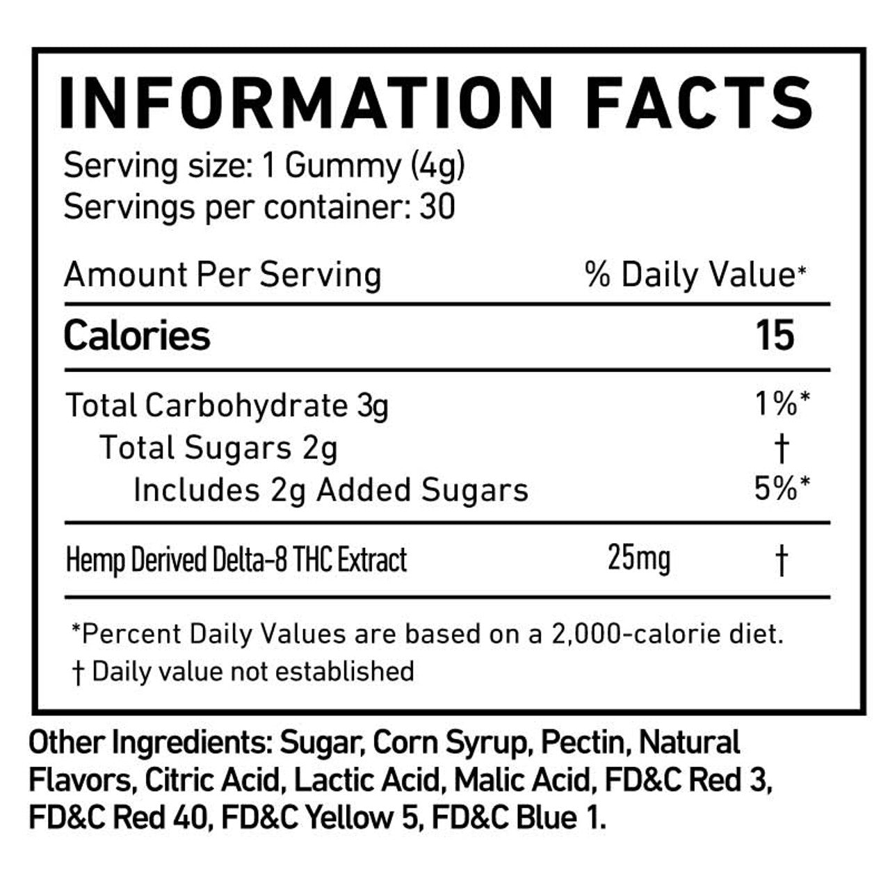Cranberry Sauce Delta 8 Gummies 30ct 750mg Best Price