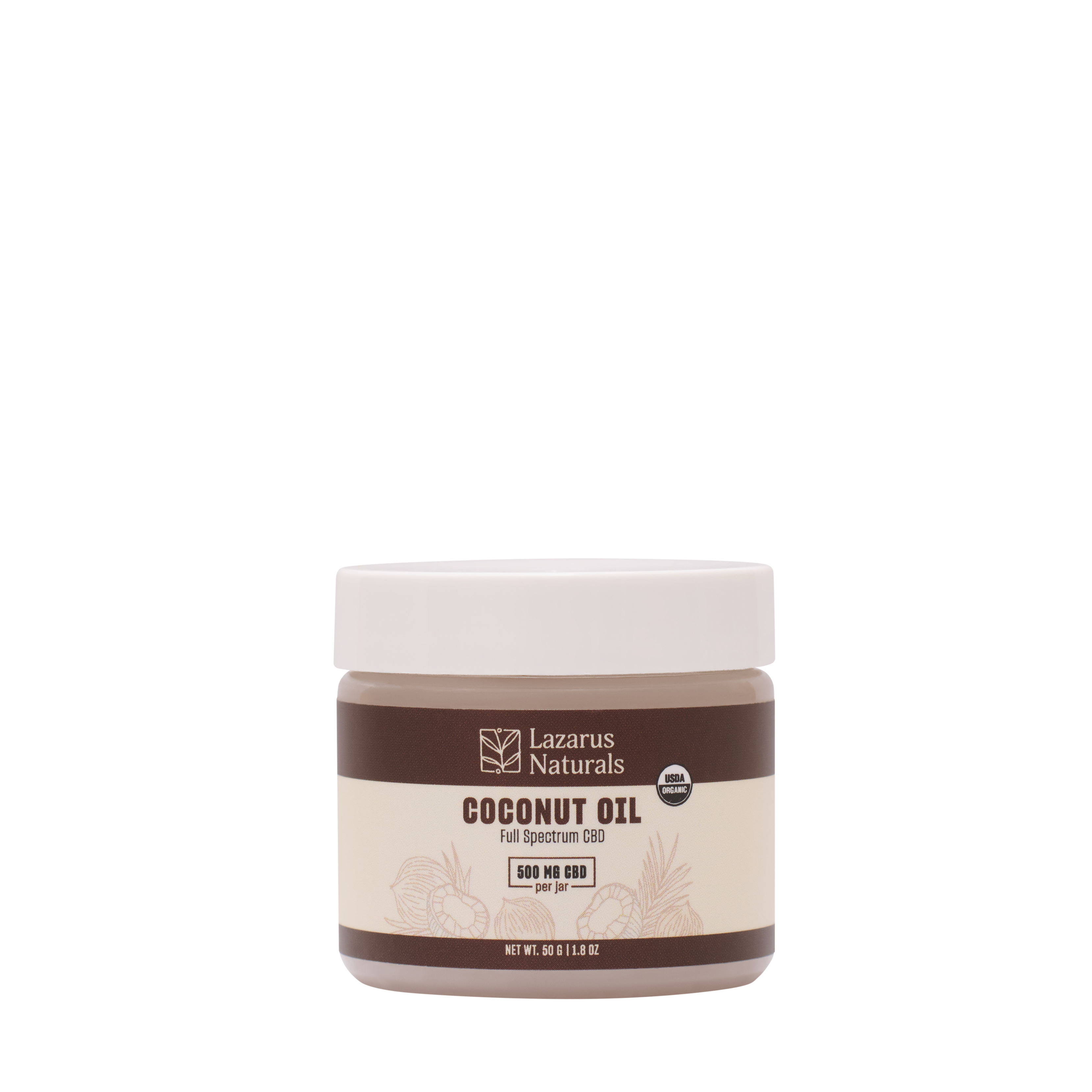 Lazarus Naturals ORGANIC CBD COCONUT OIL