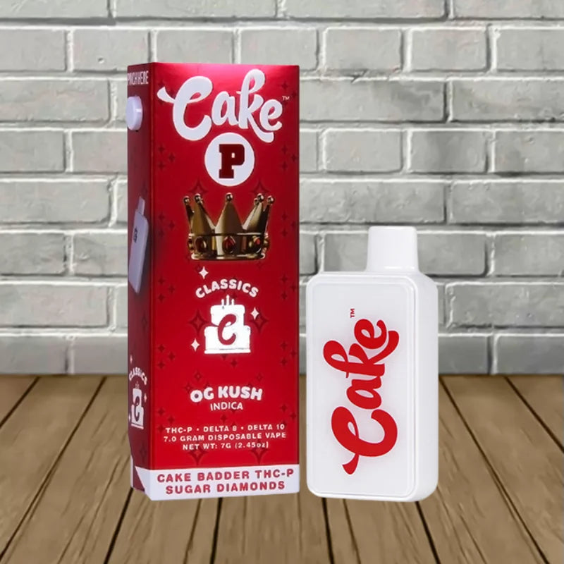 Cake P Classics D8 + THCP Sugar Diamonds Disposable 7g