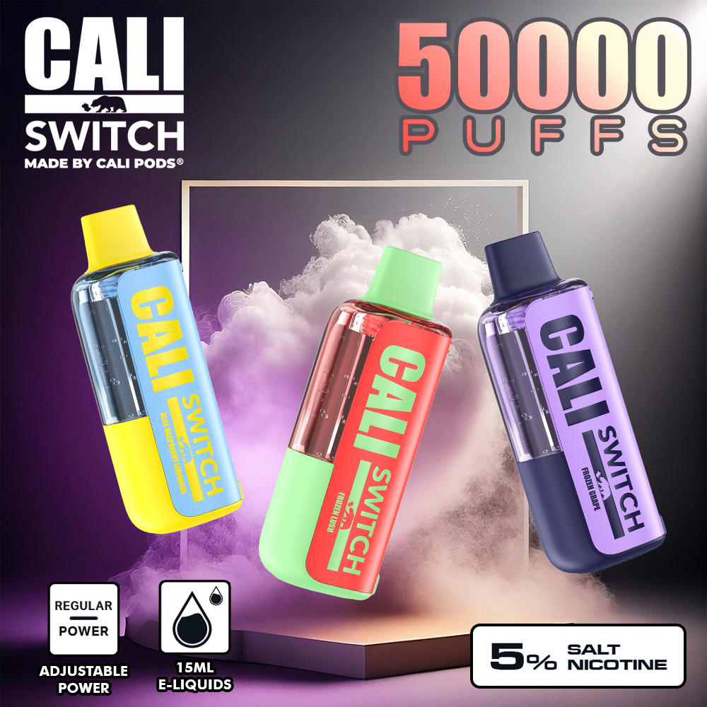 Cali Switch 50K Pre-filled Replacement Pod (Pack of 1) Best Sales Price - Accessories