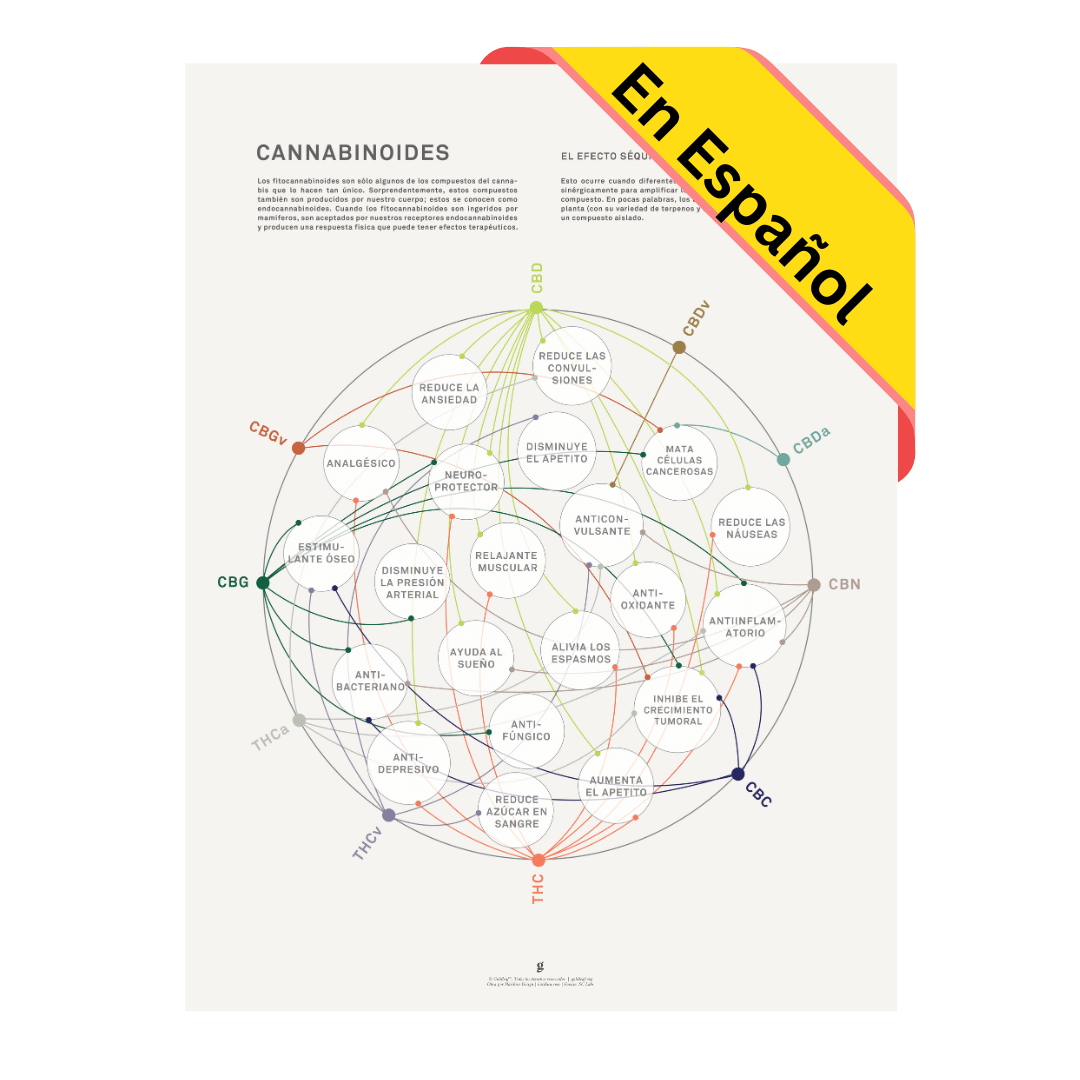 GoldLeaf La Matriz de Salud Cannabinoides Impresíon