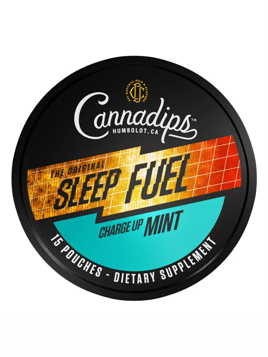 Cannadips CBN Sleep Fuel Mint Pouches 15ct 150MG