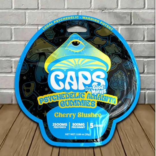 Caps Psychedelic Amanita Gummies By Good Morels Best Price