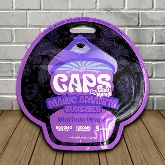 Caps Psychedelic Amanita Gummies By Good Morels Best Price