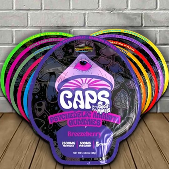 Caps Psychedelic Amanita Gummies By Good Morels Best Price