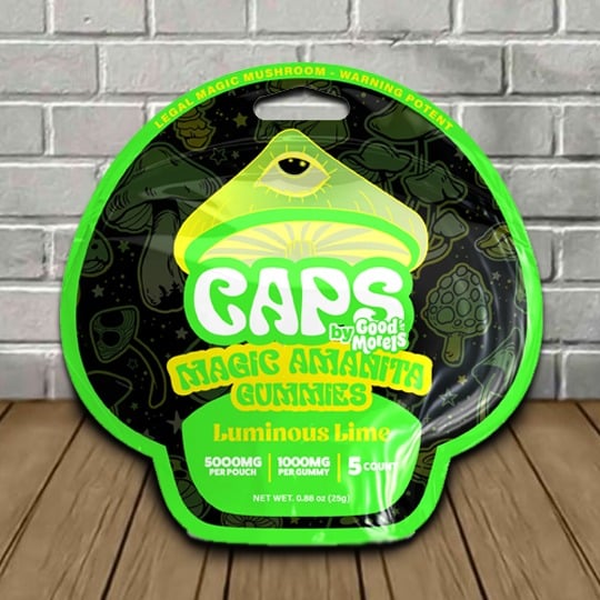 Caps Psychedelic Amanita Gummies By Good Morels Best Price