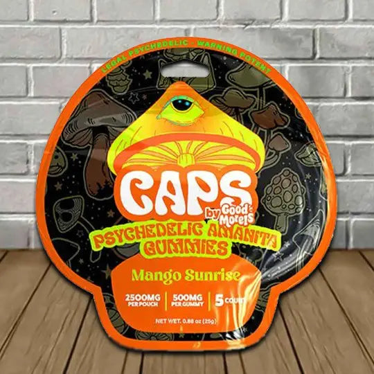 Caps Psychedelic Amanita Gummies By Good Morels Best Price