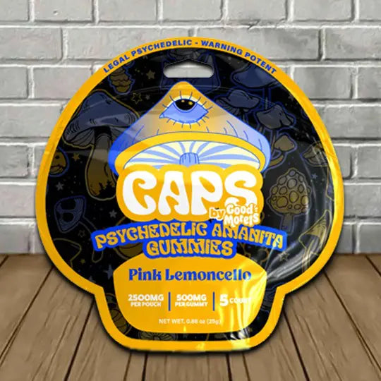 Caps Psychedelic Amanita Gummies By Good Morels Best Price