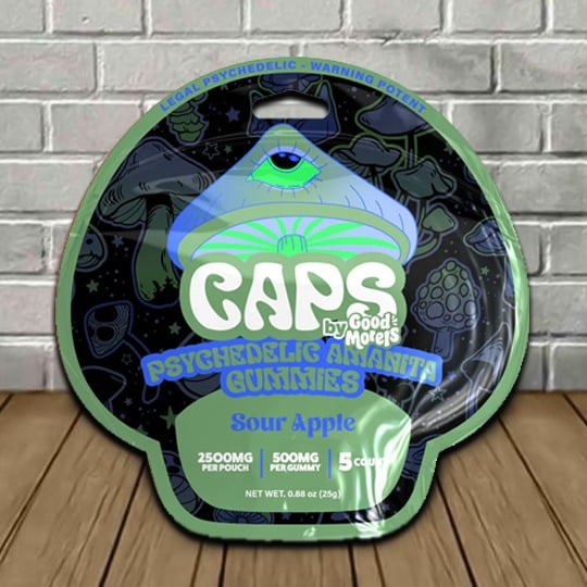 Caps Psychedelic Amanita Gummies By Good Morels Best Price