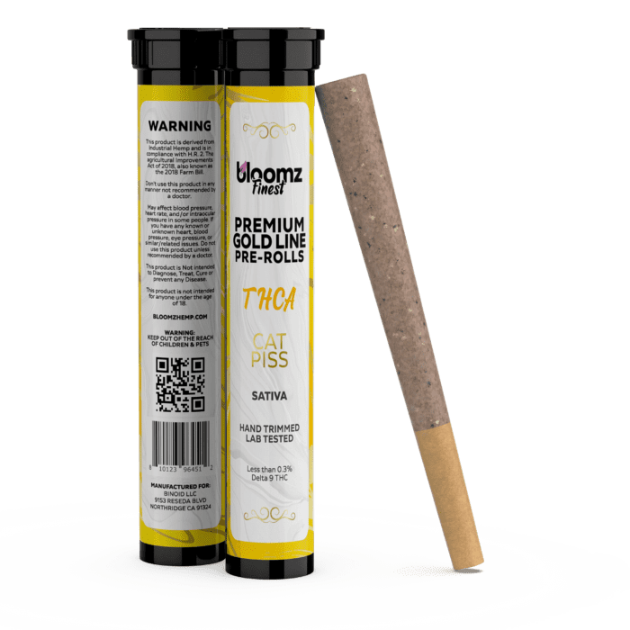Bloomz Exotic THCA Pre-Rolls Gold Line – 3-Pack/6 Pack Best Price