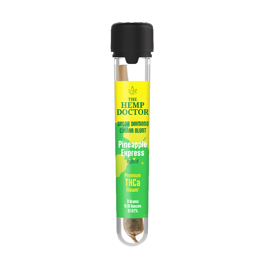 The Hemp Doctor THCA Sugar Diamond Caviar Blunts (3g)