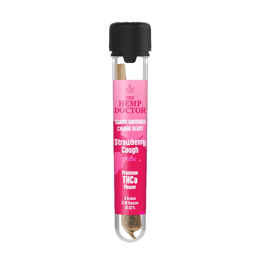 The Hemp Doctor THCA Sugar Diamond Caviar Blunts (3g)