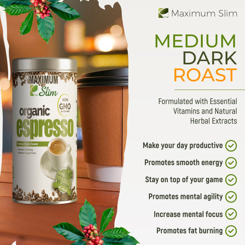 Maximum Slim Organic Espresso Best Price