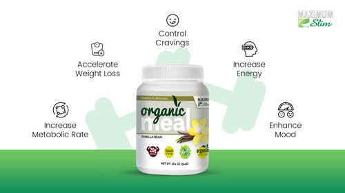 Maximum Slim Organic Fat Burning Meal - Vanilla Bean Best Price
