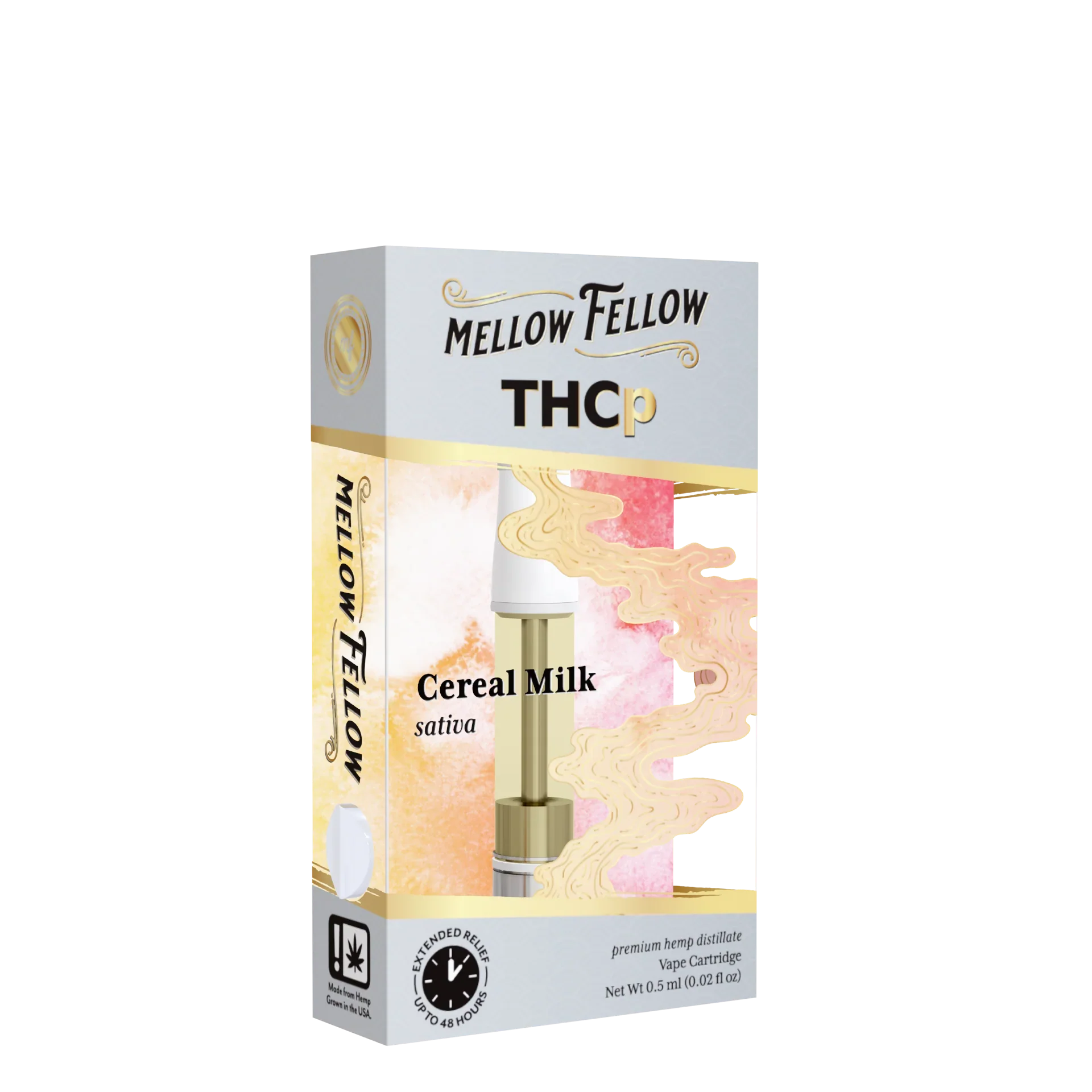 Mellow Fellow THCp 0.5ml Vape Cartridge - Cereal Milk (sativa) Best Price