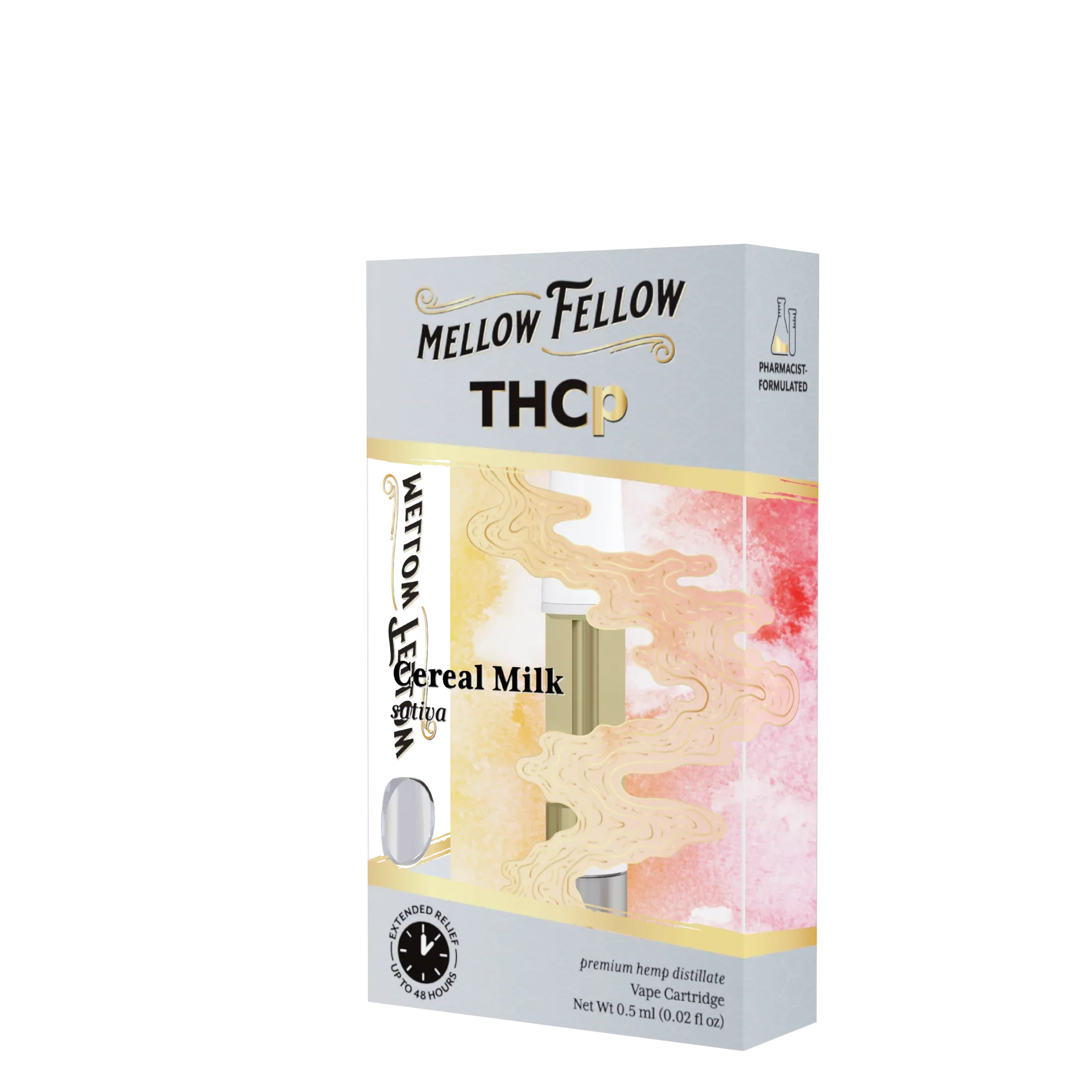 Mellow Fellow THCp 0.5ml Vape Cartridge - Cereal Milk (sativa) Best Price
