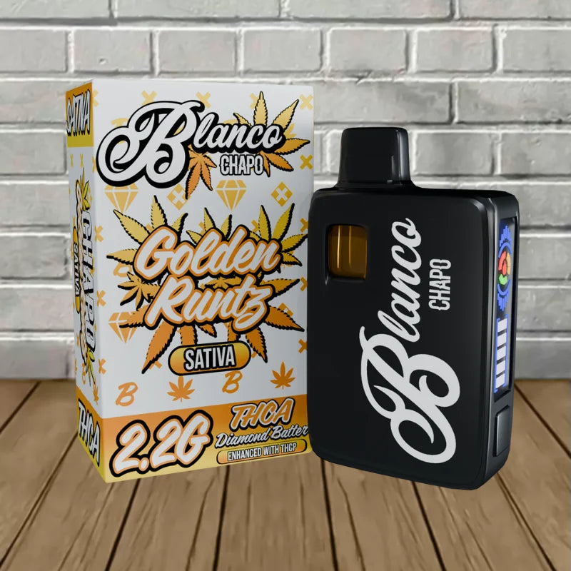 Chapo Blanco 2.2g THCA Diamond Batter Disposable Vape