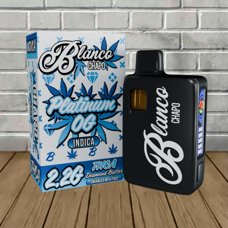 Chapo Blanco 2.2g THCA Diamond Batter Disposable Vape