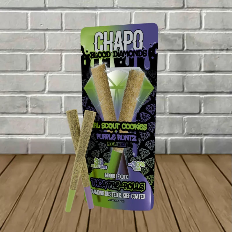Chapo Blood Diamonds Duo THCA Prerolls