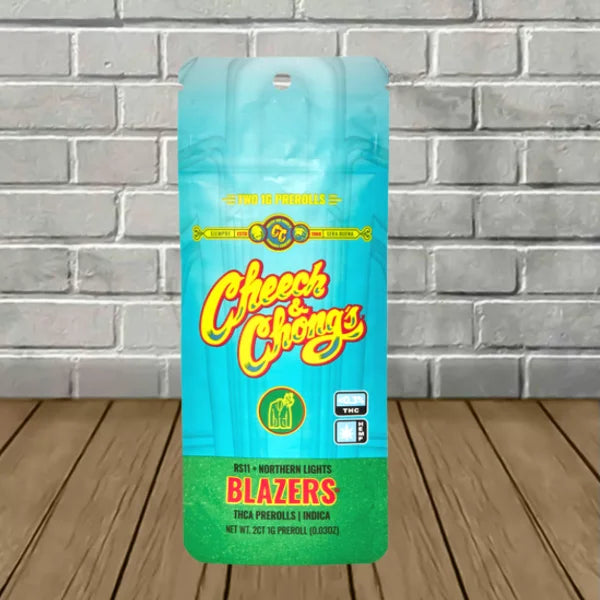 Cheech And Chong’s Blazers Premium THCa Pre-Rolls 2ct Best Price