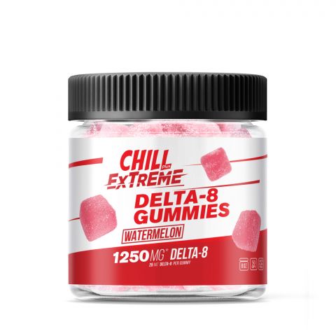 Chill Plus Extreme Delta-8 THC Gummies Watermelon 1250MG Best Price