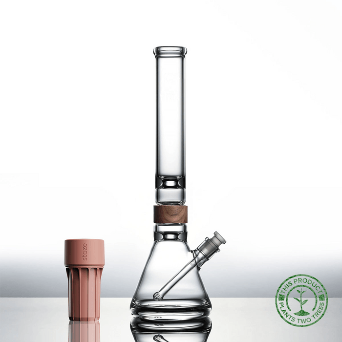 16" Classic Beaker Bong & Staze Preserve Jar