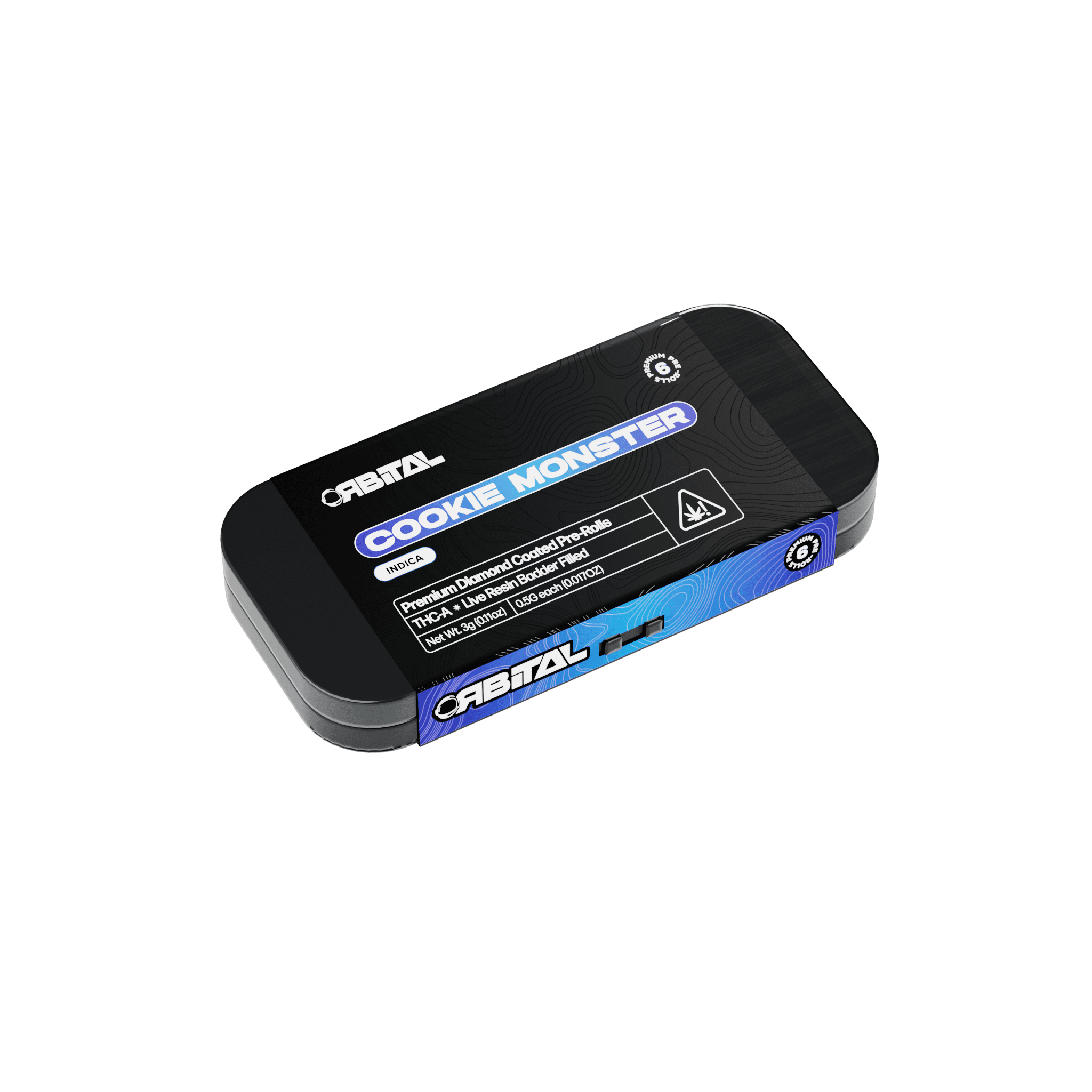 Galaxy Treats Cookie Monster - IndicaTHCA Pre-Rolls Best Price