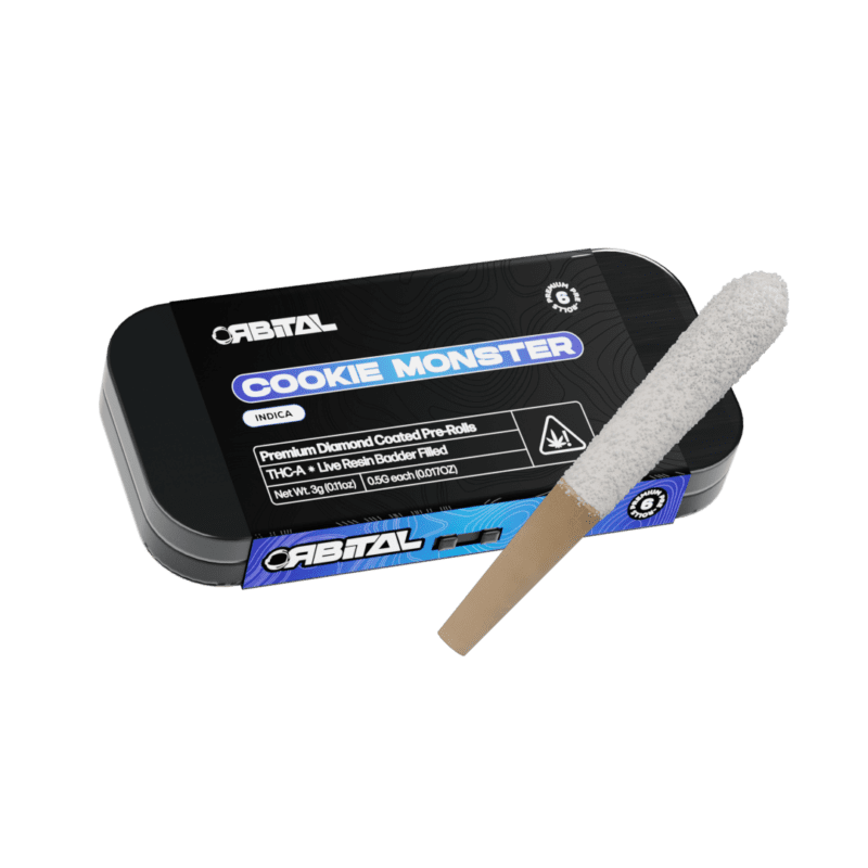 Galaxy Treats Cookie Monster - IndicaTHCA Pre-Rolls Best Price