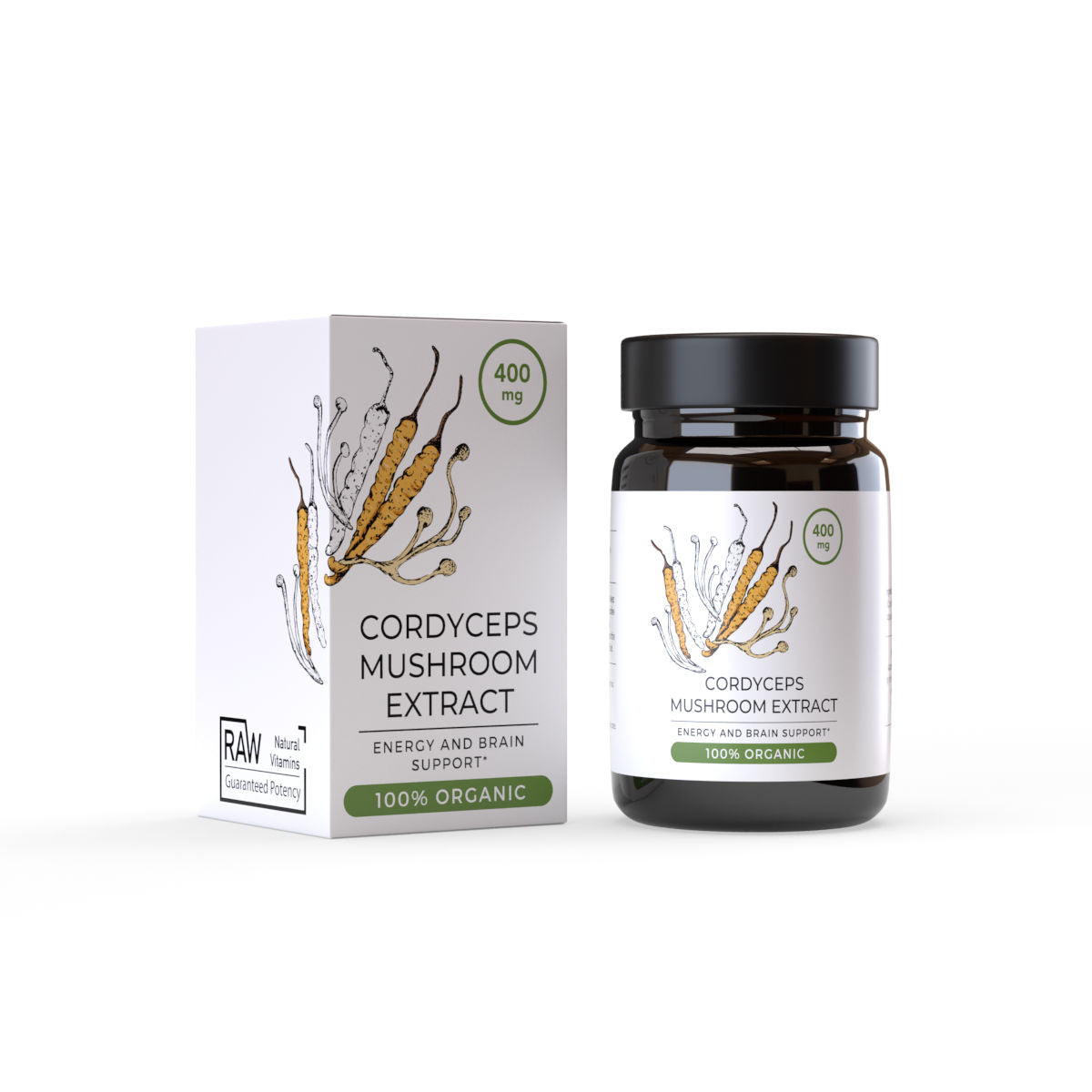 Endoca Cordyceps Mushroom Extract Best Sales Price - CBD