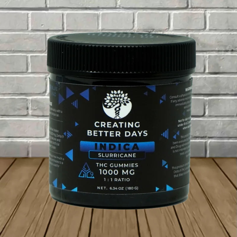 Creating Better Days Delta 9 Gummies 1000mg